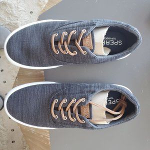 Sperry Striper Baja Sneaker, Dark Grey, Men's 9